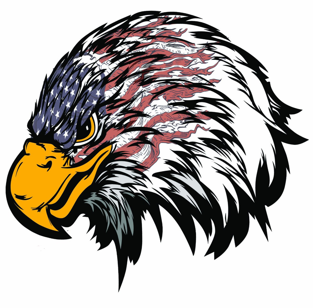 american eagle head clipart