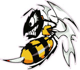 Ski Doo Killer Bee Decal - 5" x 4" | Nostalgia Decals Online vinyl graphics for snowmobiles, vinyl snowmobile stickers, die cut vinyl jetski graphics