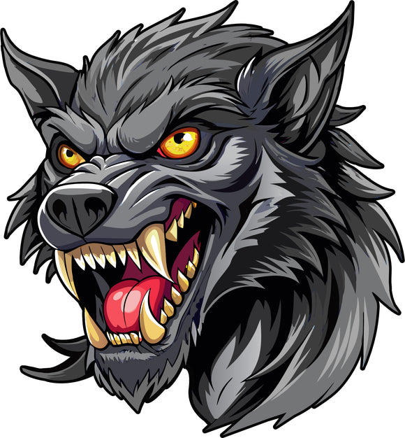 Angry Wolf Digital artwork Download