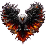 Flaming Eagle decal