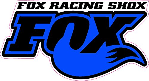 Fox Racing Shox Blue Tall Decal | Nostalgia Decals Die Cut Vinyl ...